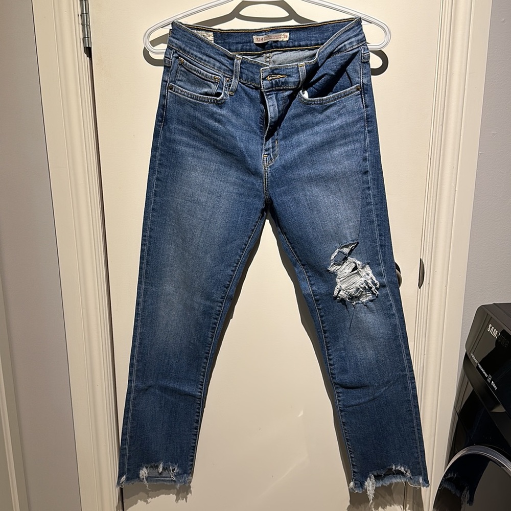 Levi’s 724 High Rise Straight - Picture 2 of 3